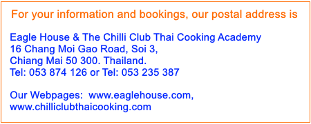 For you information and booking
